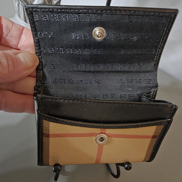 Burberry Checkered Snap Card Case - Picture 2 of 7